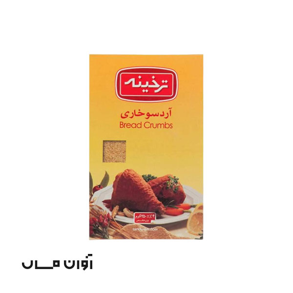 آرد سوخاری 350 گرمی ترخینه در کارتن 6 عددی