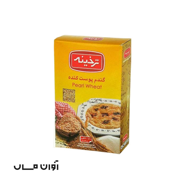 گندم پوست کنده 300 گرمی ترخینه در کارتن 6 عددی