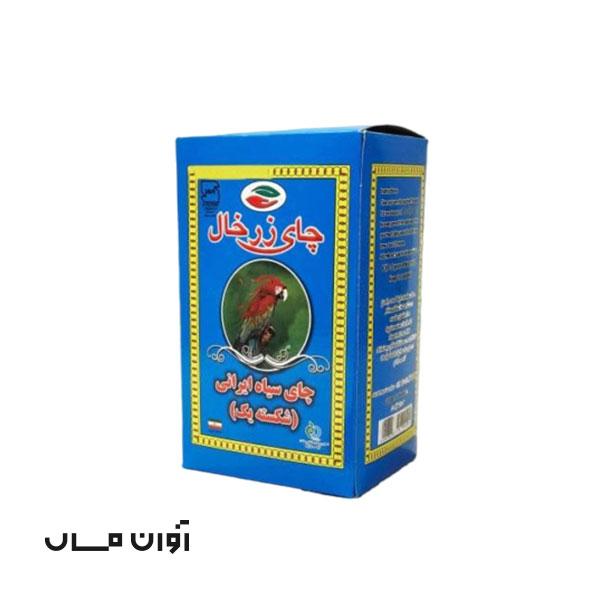 چای 400 گرمی ایرانی زر خال در کارتن 20 عددی