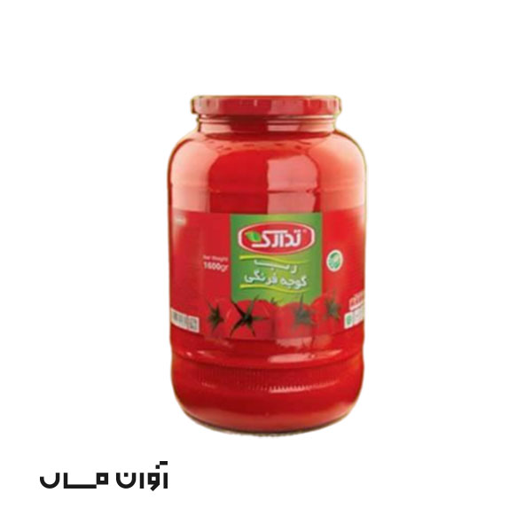 رب 1600 گرمی شیشه ای تدارک در بسته 6 عددی