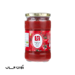 رب شیشه ای 700 گرمی آتا در کارتن 12 عددی