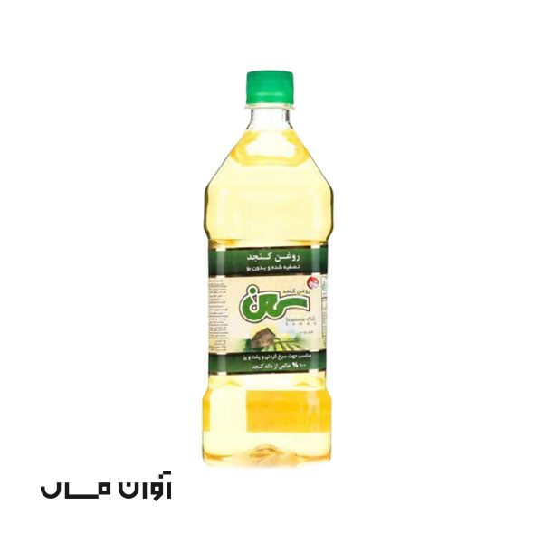 روغن کنجد 1 لیتری سمن در کارتن 9 عددی