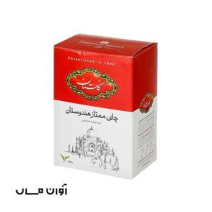 چای ساده 100 گرمی گلستان در کارتن 25 عددی