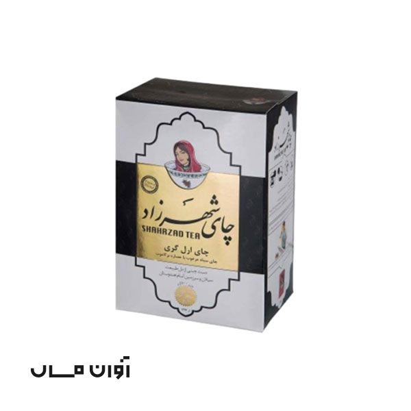 چای عطری 500 گرمی شهرزاد در کارتن 12 عددی