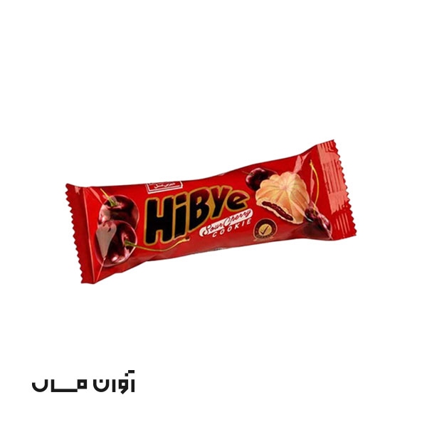 کوکی آلبالویی HiBye 100 گرمی شیرین عسل در بسته 40 عددی