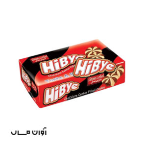 کوکی فندق شکلاتی HiBye 360 گرمی شیرین عسل در بسته 12 عددی