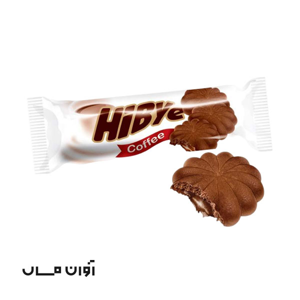 کوکی قهوه HiBye 57 گرمی شیرین عسل در بسته 40 عددی