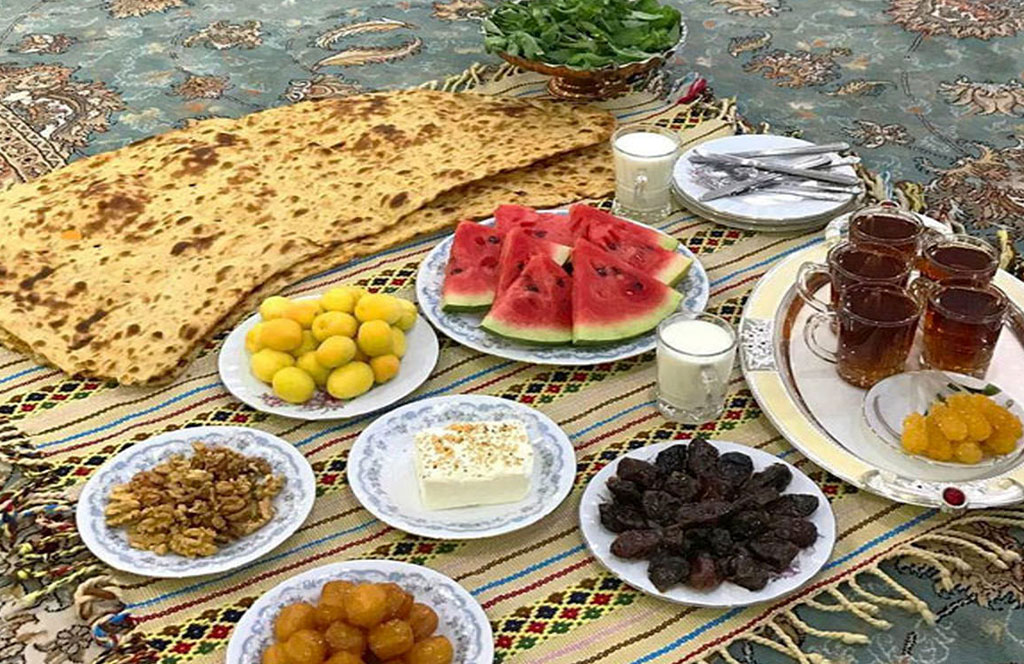 غذاها برای وعده افطاری