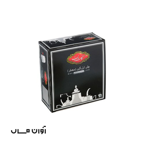 چای تی بگ100تایی گلستان عطری مشکی در بسته بندی 12 عددی