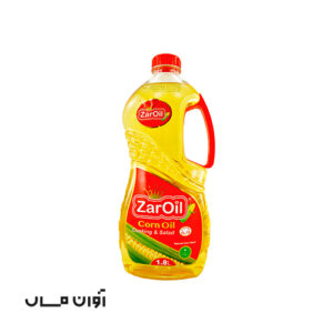 روغن ذرت 1620 گرم زر در بسته بندی 6 عددی