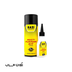 چسب رازی 1-2-3 400 میلی لیتر در بسته بندی 25 عددی