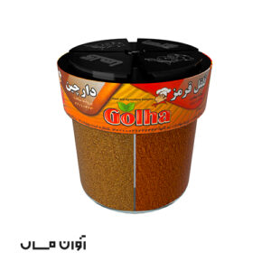 پودر ادویه چهارخانه گلها 60 گرمی در بسته بندی 6 عددی (پت)