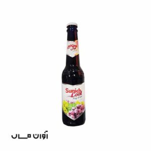 دلستر شیشه ای سن ایچ کول انگور قرمز 330 میلی لیتر در بسته بندی 12 عددی