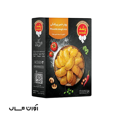 پودر خمیر پیراشکی رشد 480 گرمی در بسته بندی 12 عددی