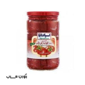 رب گوجه فرنگی اسپادانا شیشه 1/6 کیلوگرم در بسته بندی 6 عددی