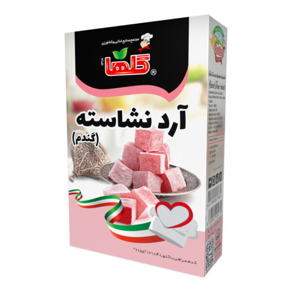 آرد نشاسته گندم - 120 گرم(جعبه) - کارتن 12