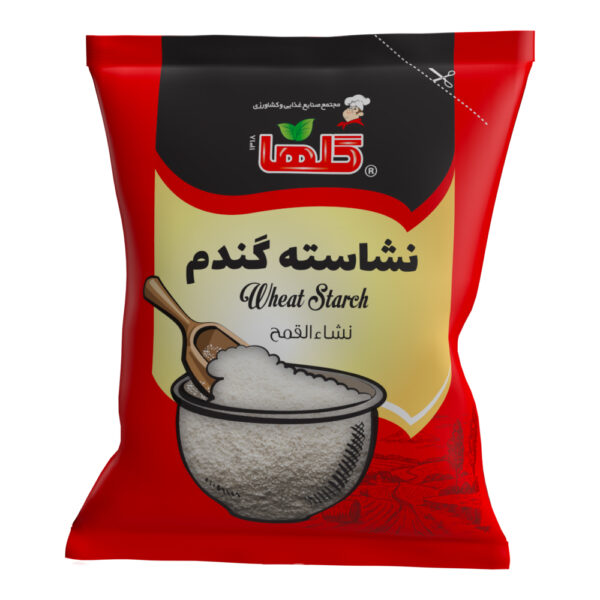 نشاسته گندم - 150 گرم(سلفون) - 6 باکس 12 تایی کارتن 72 تایی