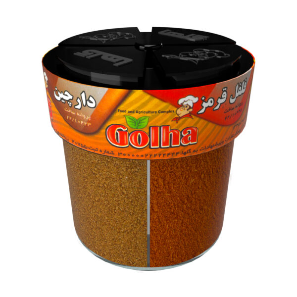 ادویه جات چهارخانه - 60 گرم(پت) - 6 شیرینگ 6 تایی کارتن 36 عددی