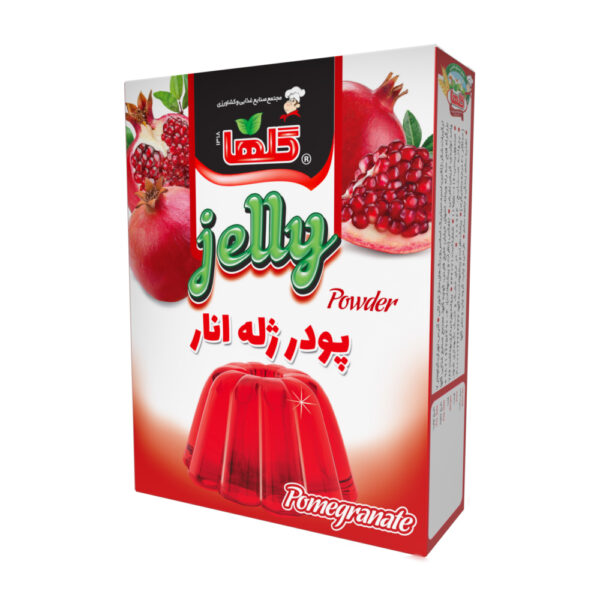 پودرژله انار - 100 گرم(جعبه) - باکس12- کارتن 72