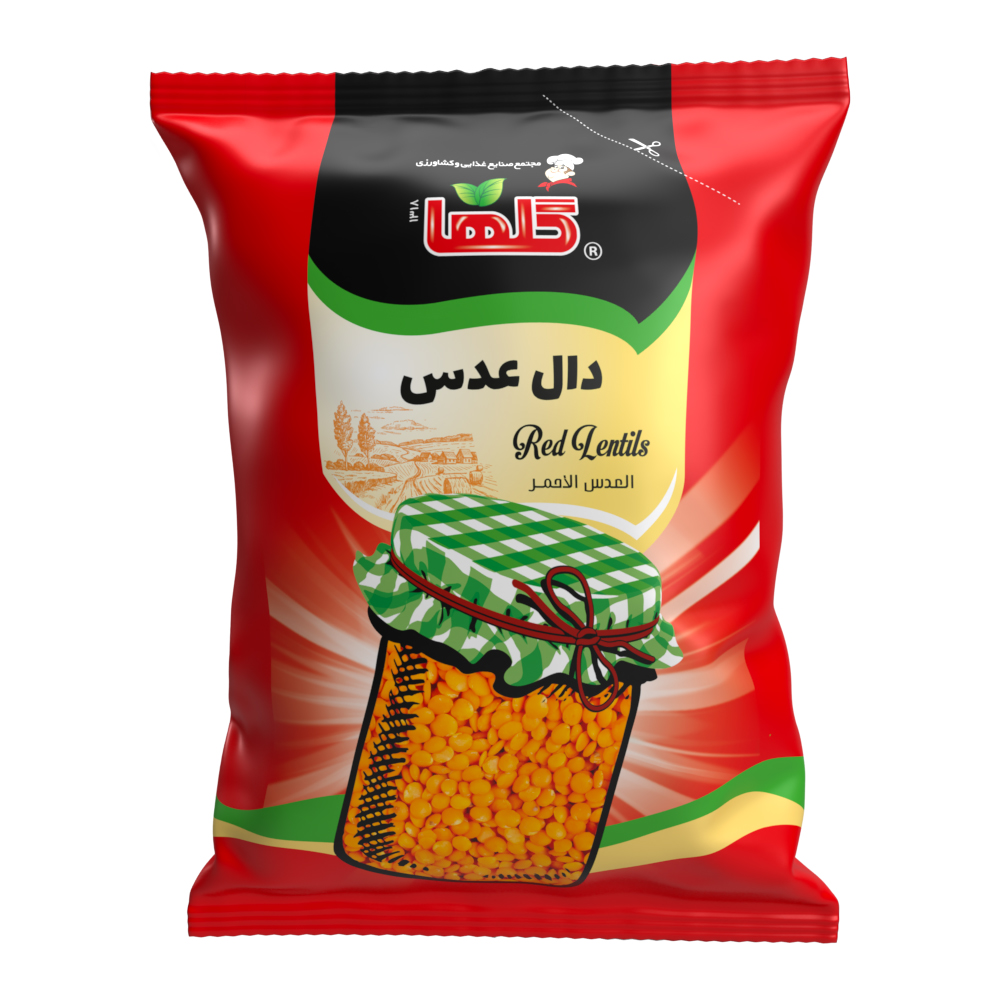 دال عدس - 400 گرم(سلفون) - کارتن 20 تایی