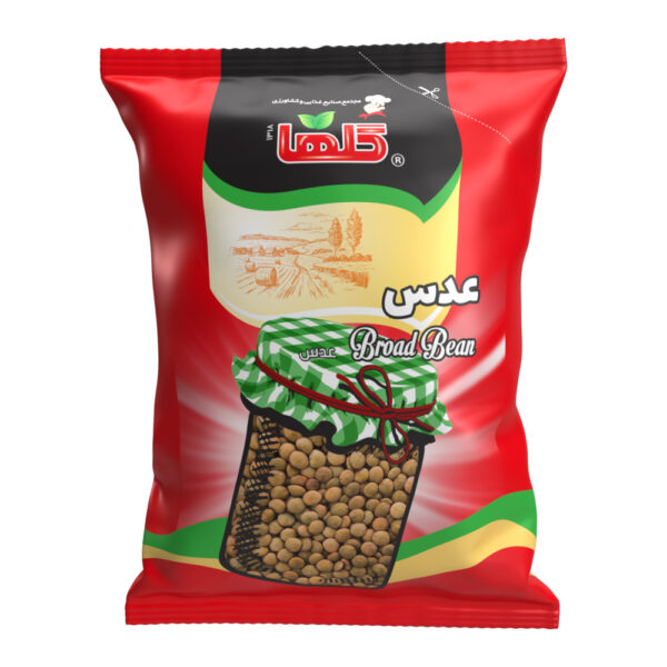 عدس - 700 گرم(سلفون) - نایلون 12 تایی