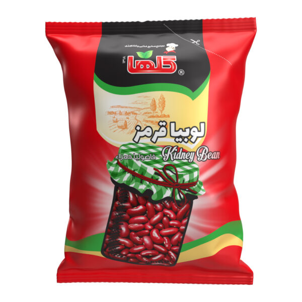 لوبیا قرمز - 400 گرم(سلفون) - کارتن 20 تایی