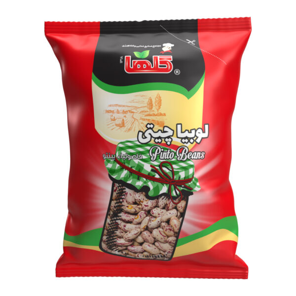 لوبیا چیتی - 700 گرم(سلفون) - نایلون 12 تایی