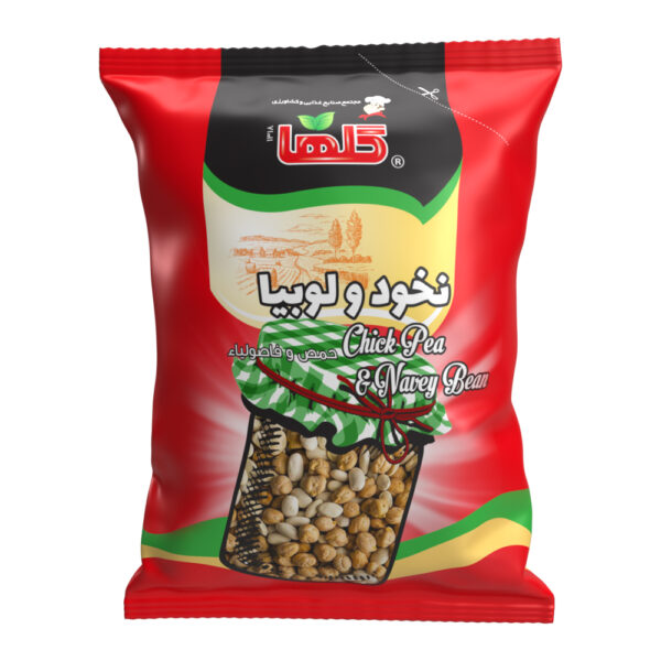 نخود لوبیا - 400 گرم(سلفون) - کارتن 20 تایی