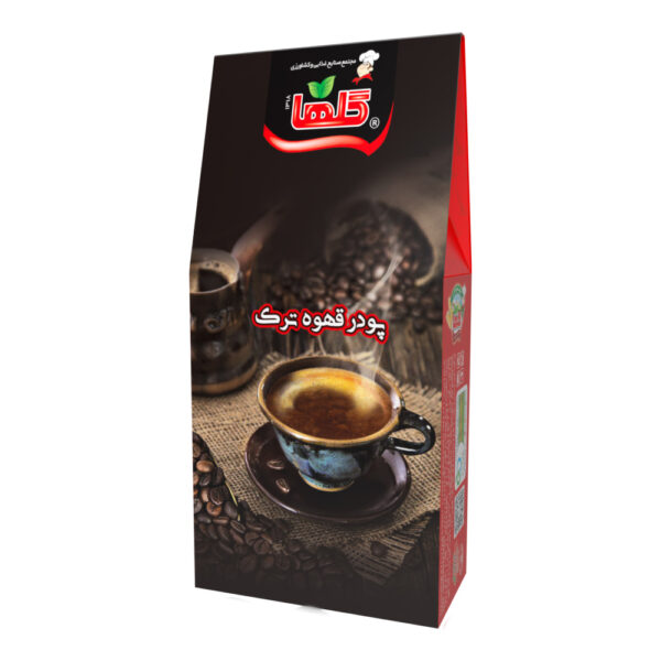 پودر قهوه ترک - 80 گرم(جعبه) - 6 استند مقوایی 8 تایی کارتن 48 تایی