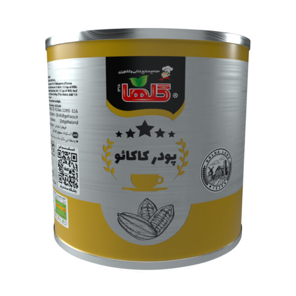 پودر کاکائو - 80 گرم(قوطی فلزی) - 3 شیرینگ 9 تایی کارتن 27 تایی